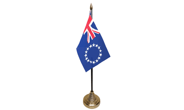 Cook Islands Table Flags